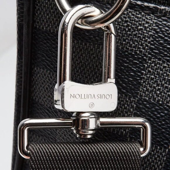 Louis Vuitton Damier Graphite Canvas/Leather Breifcase Backpack Bag - Picture 5 of 11